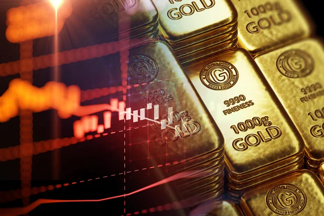 Investing in gold versus stocks comparison chart